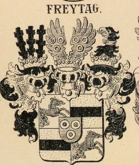Freytag Coat of Arms / Family Crest 1