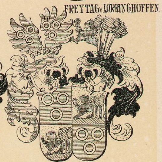 Freytag Coat of Arms / Family Crest 2
