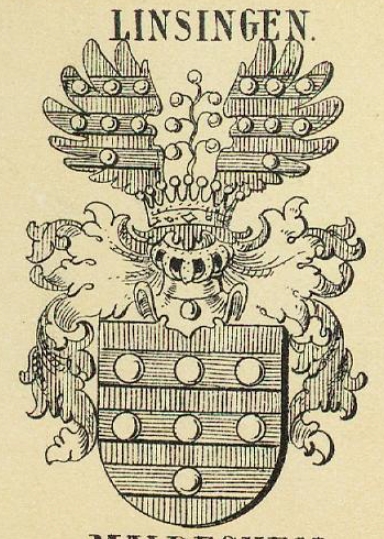 Linsingen Coat of Arms / Family Crest 1