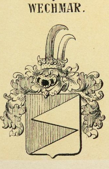 Wechmar Coat of Arms / Family Crest 1