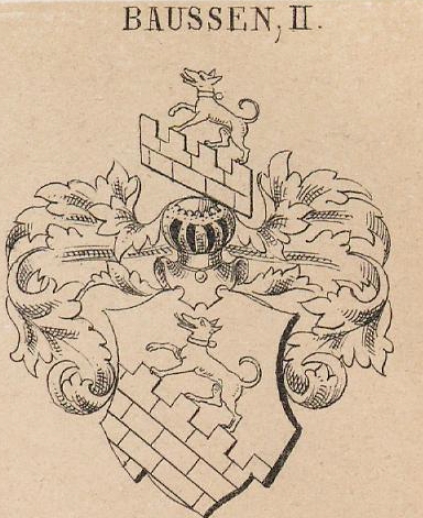 Baussen Coat of Arms / Family Crest 1