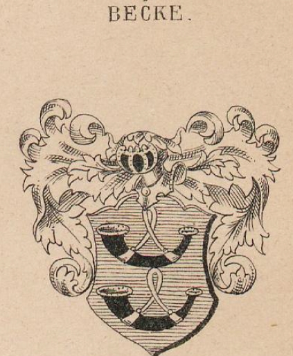 Becke Coat of Arms / Family Crest 1
