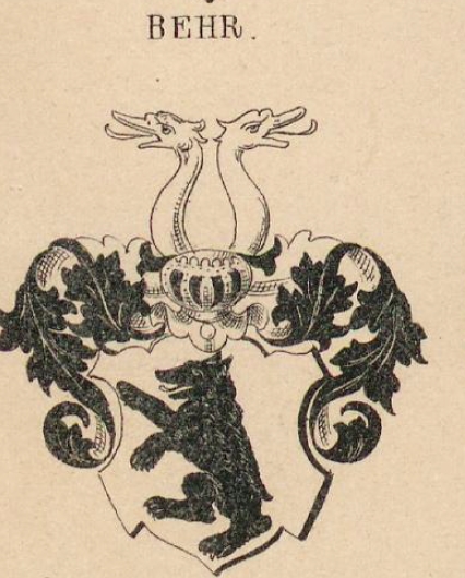 Behr Coat of Arms / Family Crest 3