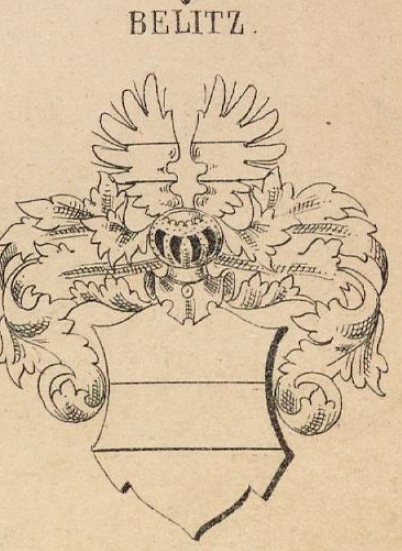 Belitz Coat of Arms / Family Crest 1