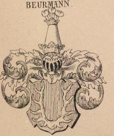 Beurmann Coat of Arms / Family Crest 0