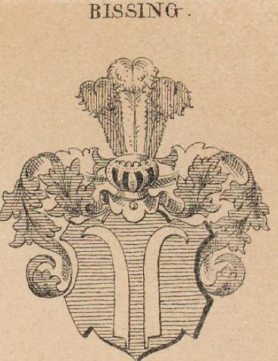 Bissing Coat of Arms / Family Crest 1