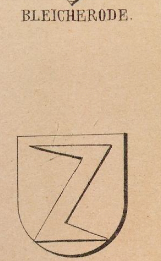 Bleicherode Coat of Arms / Family Crest 0