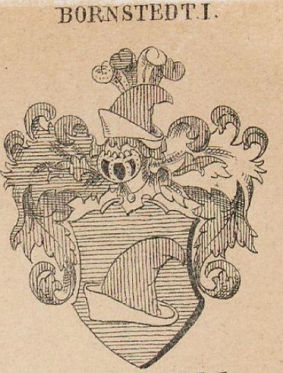 Bornstedt Coat of Arms / Family Crest 1
