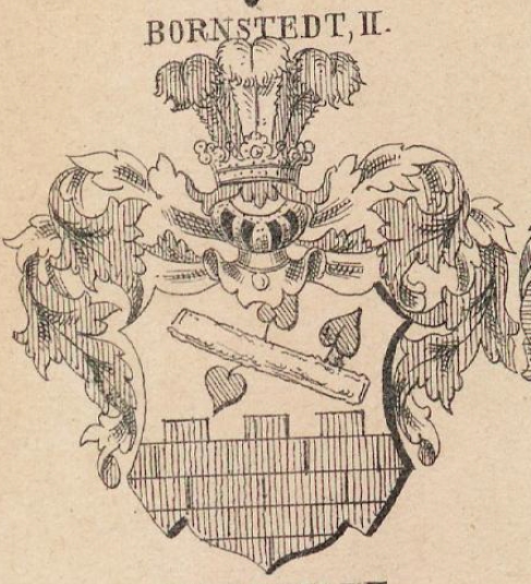 Bornstedt Coat of Arms / Family Crest 2