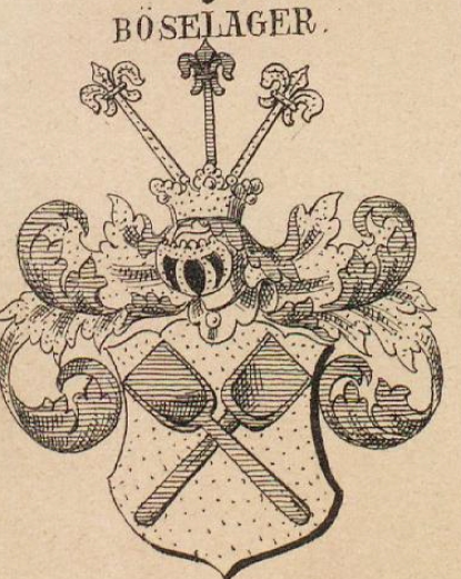 Boselager Coat of Arms / Family Crest 1