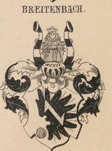 Breitenbach Coat of Arms / Family Crest 1