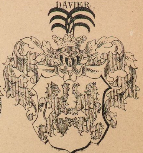 Davier Coat of Arms / Family Crest 0