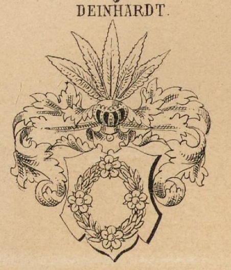 Deinhardt Coat of Arms / Family Crest 0