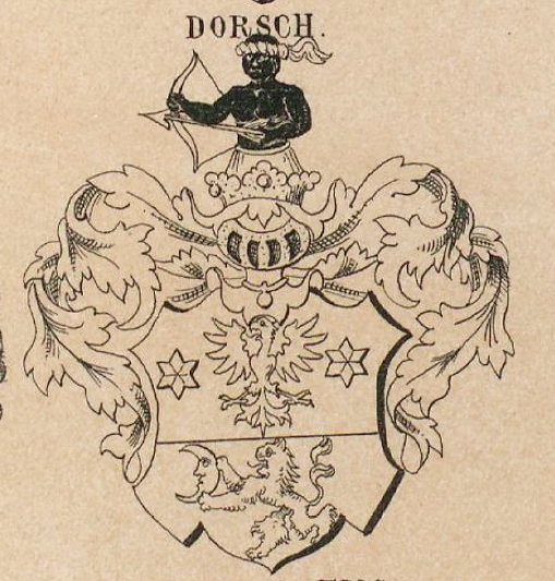 Dorsch Coat of Arms / Family Crest 2