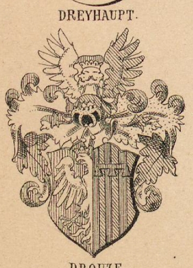 Dreyhaupt Coat of Arms / Family Crest 0