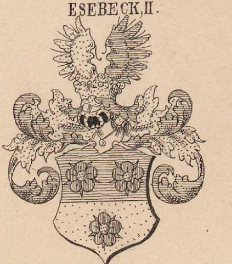 Esebeck Coat of Arms / Family Crest 3