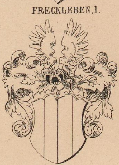 Freckleben Coat of Arms / Family Crest 1