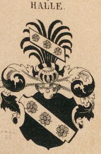 Halle Coat of Arms / Family Crest 1
