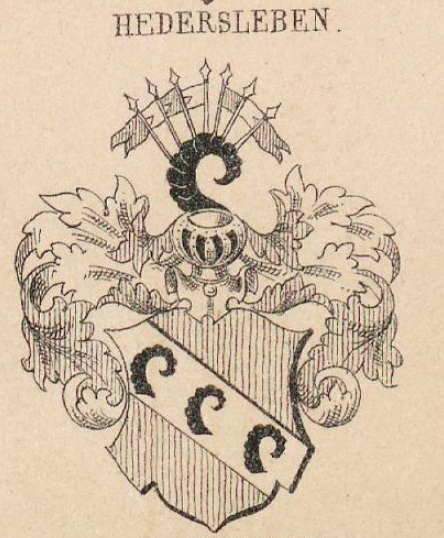 Hedersleben Coat of Arms / Family Crest 1
