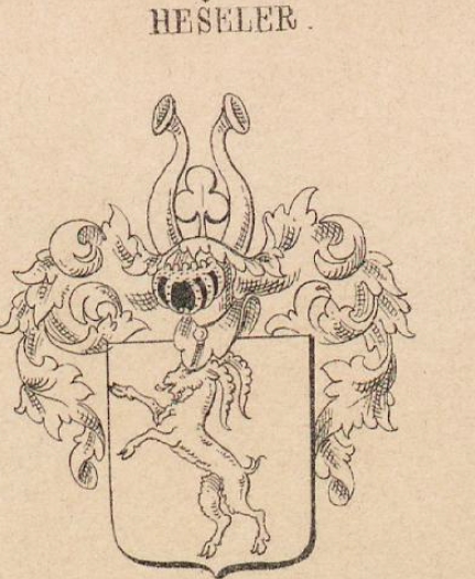 Heseler Coat of Arms / Family Crest 0