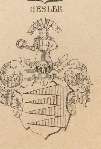 Hesler Coat of Arms / Family Crest 0