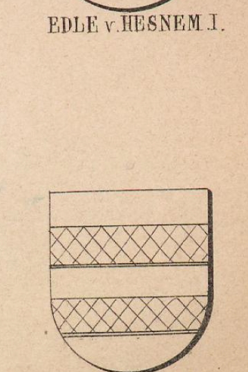 Hesnem Coat of Arms / Family Crest 1