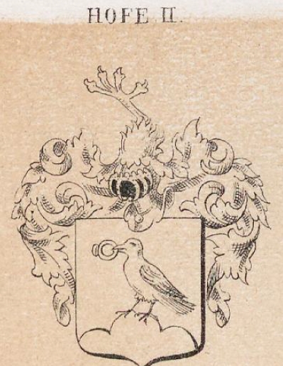Hofe Coat of Arms / Family Crest 1