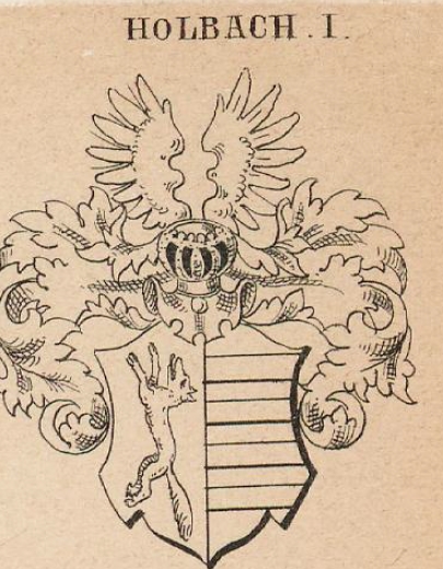 Holbach Coat of Arms / Family Crest 2