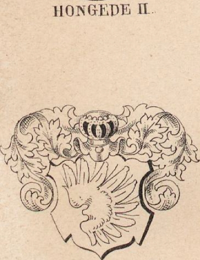 Hongede Coat of Arms / Family Crest 1