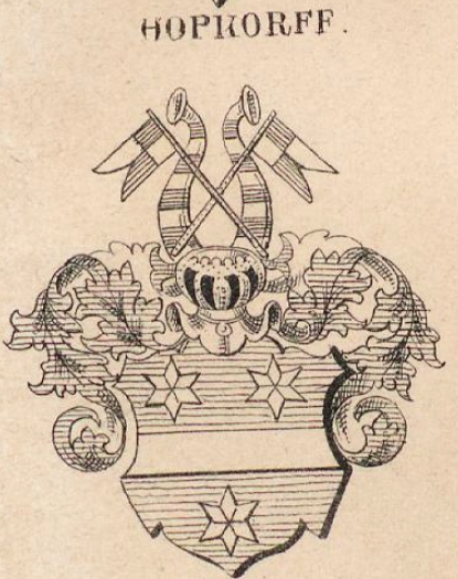 Hopkorff Coat of Arms / Family Crest 0