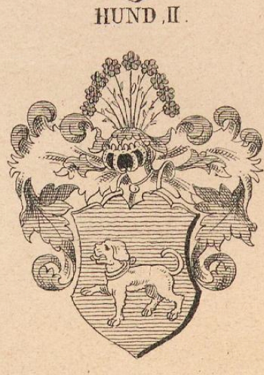 Hund Coat of Arms / Family Crest 3