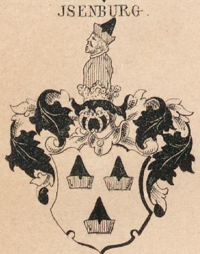 Isenburg Coat of Arms / Family Crest 1
