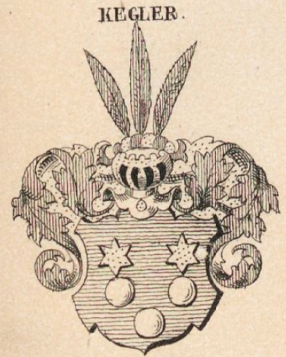 Kegler Coat of Arms / Family Crest 2