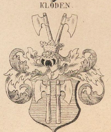 Kloden Coat of Arms / Family Crest 1