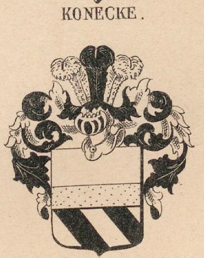 Konecke Coat of Arms / Family Crest 0