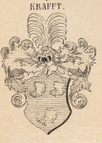 Krafft Coat of Arms / Family Crest 2