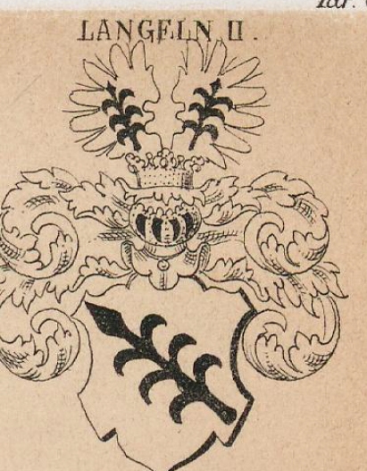 Langeln Coat of Arms / Family Crest 1