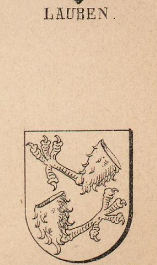 Lauben Coat of Arms / Family Crest 0