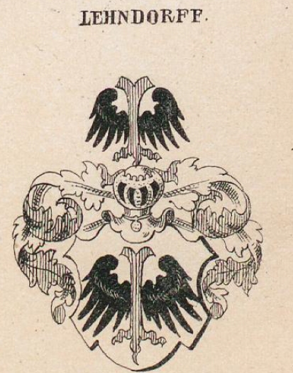 Lehndorff Coat of Arms / Family Crest 1