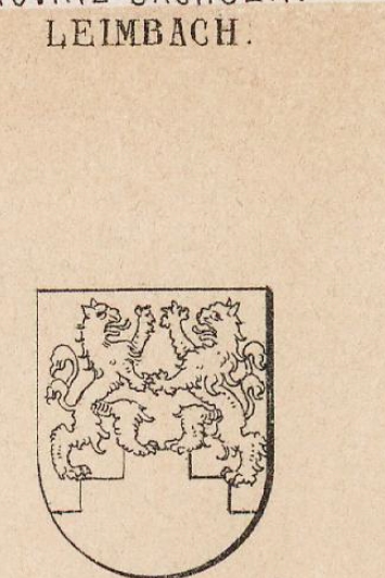 Leimbach Coat of Arms / Family Crest 0
