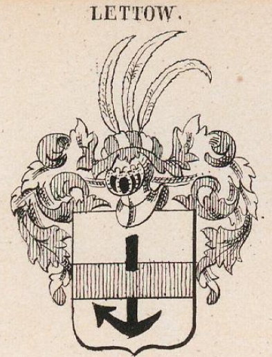 Lettow Coat of Arms / Family Crest 1