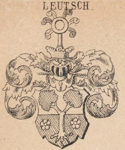 Leutsch Coat of Arms / Family Crest 1