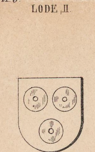 Lode Coat of Arms / Family Crest 2