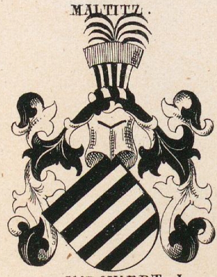 Maltitz Coat of Arms / Family Crest 1