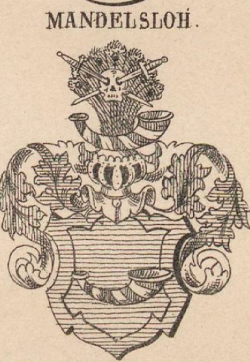Mandelsloh Coat of Arms / Family Crest 2