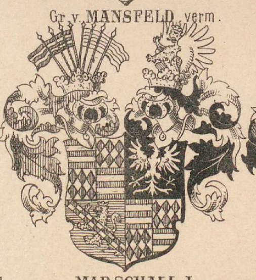 Mansfeld Coat of Arms / Family Crest 1