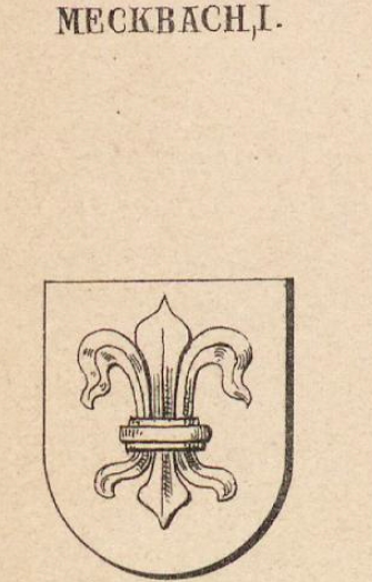 Meckbach Coat of Arms / Family Crest 0