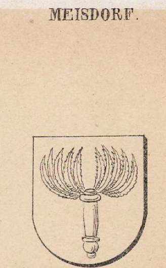 Meisdorf Coat of Arms / Family Crest 1