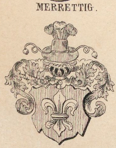 Merrettig Coat of Arms / Family Crest 0