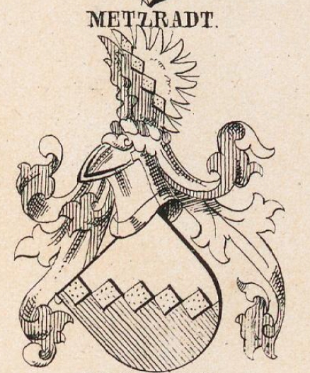 Metzradt Coat of Arms / Family Crest 0